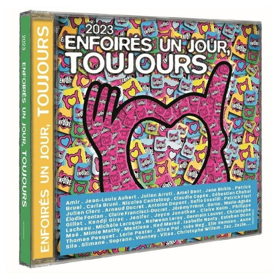 Cover for Les Enfoirés · 2023 Enfoirés Un Jour, Toujours (CD) (2023)