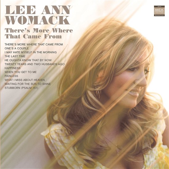 There's More Where That Came From - Lee Ann Womack - Muziek - MCA NASHVILLE - 0602498631423 - 2 augustus 2005