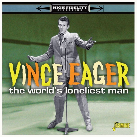 Cover for Vince Eager · World's Loneliest Man (CD) (2023)