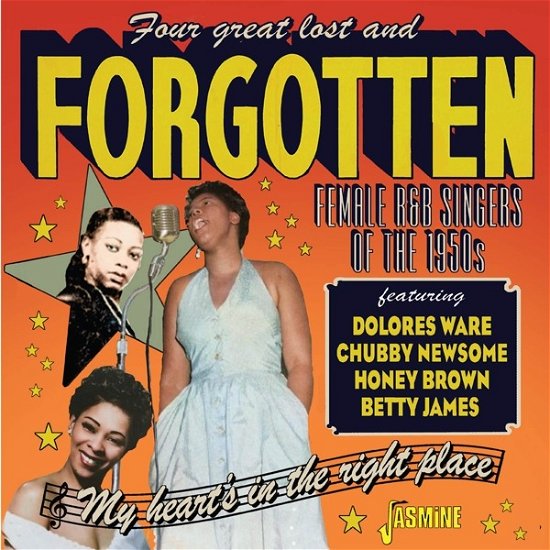 Cover for Four Great Lost And Forgotten Female R&amp;B Singers Of The 1950s (CD) (2023)