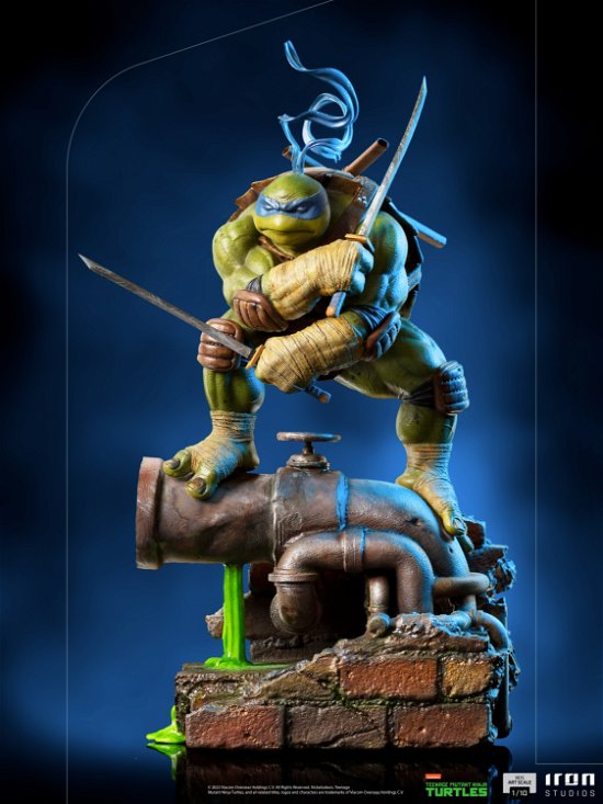 Teenage Mutant Ninja Turtles: Leonardo 1:10 Scale Statue - Iron Studios - Merchandise - IRON STUDIO - 0618231950423 - March 10, 2023