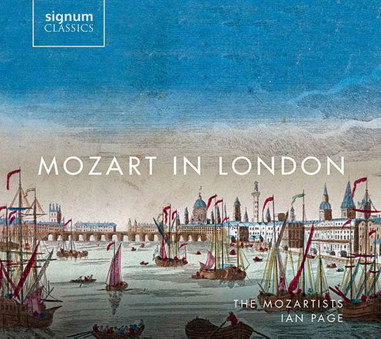 Cover for The Mozartists · Mozart in London (CD) [Digipak] (2018)