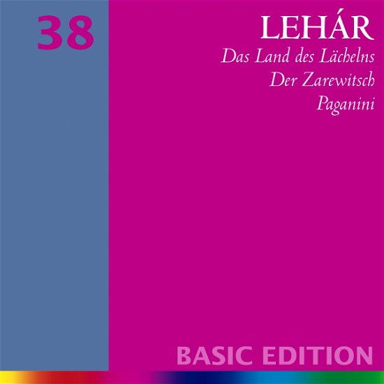 Cover for Lehar · Lehar-land Des Lachelns [38] (CD)