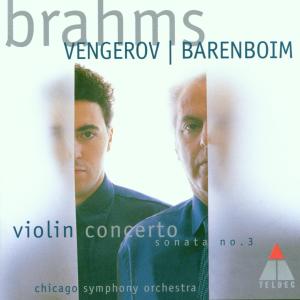 Violin Concerto in D Major / Sonata No 3 D Minor - Brahms / Vengerov / Barenboim / Cso - Muzyka - WARNER - 0706301714423 - 8 stycznia 1999