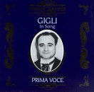 Cover for Gigli · In Song 1925-1942 (CD) (1995)