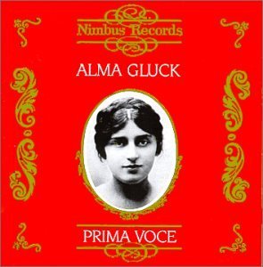 Cover for Alma Gluck · Recordings 1911-1917 (CD) (2000)
