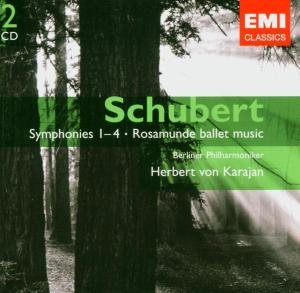 Symphonies 1-4/Rosamunde - F. Schubert - Musiikki - EMI GEMINI - 0724358606423 - torstai 12. tammikuuta 2017
