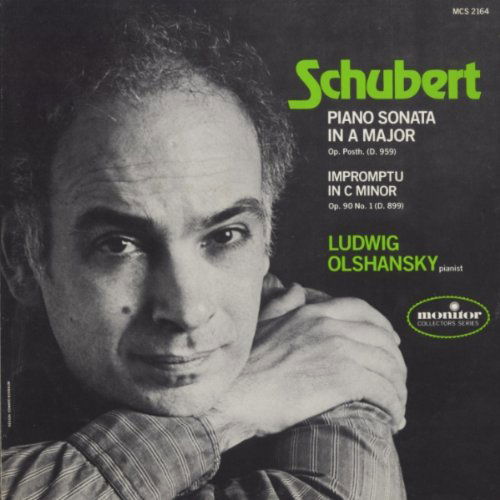 Cover for Ludwig Olshansky · Schubert: Piano Sonata in a Major Op. Posth (CD) (2012)