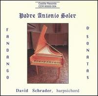 Cover for Soler / Schrader,david · Fandango &amp; Sonatas 1 (CD) (1996)