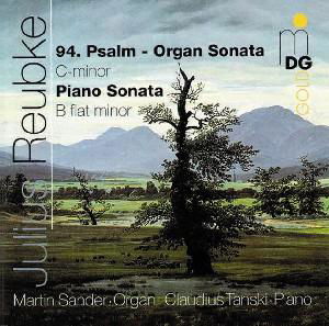 Organ Sonata in C Minor / Piano Sonata B Flat - Reubke / Tanski / Sander - Musikk - MDG - 0760623034423 - 22. juli 2008