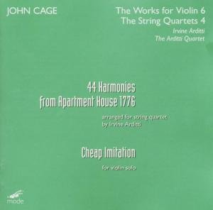 Cover for J. Cage · Cheap Imitation / Harmonies (CD) (2013)
