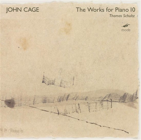 Cage: The Works For Piano 10 - Thomas Schultz - Musiikki - MODE - 0764593030423 - perjantai 12. lokakuuta 2018