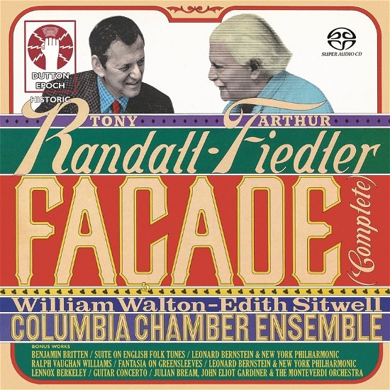 Walton: Facade - Randall, Tony / Fiedler, Ar - Muziek - DUTTON - 0765387739423 - 10 februari 2023