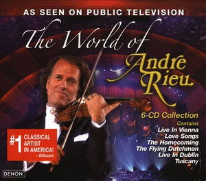 Cover for Andre Rieu · The World of Andre Rieu (6 CD-collection) (CD) (2009)