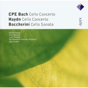 Cover for CPE Bach / Haydn / Boccherini · Cello Concertos / Cello Sonata (CD)
