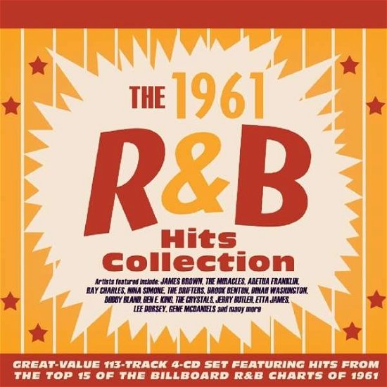 Cover for 1961 R&amp;b Hits Collection / Various · The 1961 R&amp;B Hits Collection (CD) (2019)