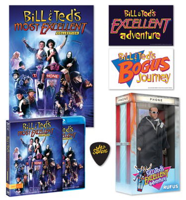 Cover for Blu-ray · Bill &amp; Ted's Most Excellent Collection (Blu-ray) (2016)