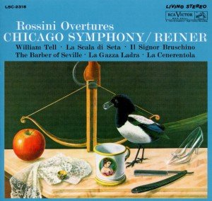 Cover for Fritz Reiner · Rossini: Overtures by Reiner, Fritz (CD) (2010)