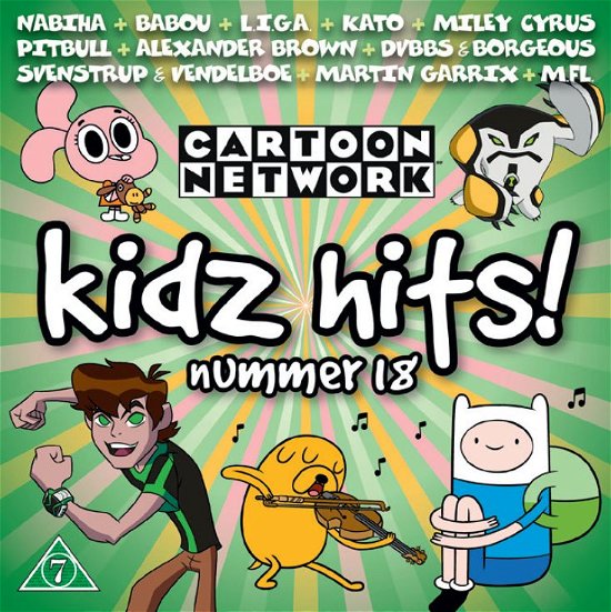 Cartoon Network Kidz Hits! 18 - Diverse Artister - Música - Sony Owned - 0888430613423 - 14 de abril de 2014