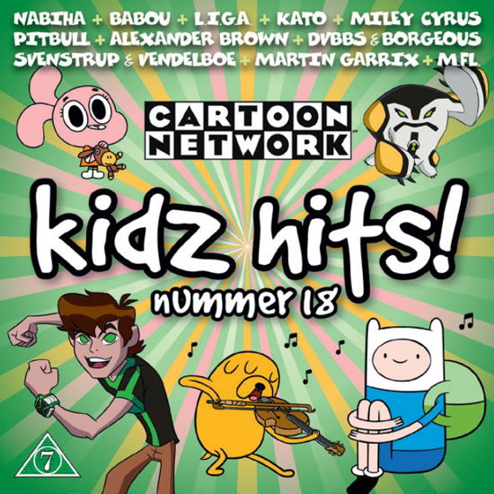 Cartoon Network Kidz Hits! 18 - Diverse Artister - Musik - Sony Owned - 0888430613423 - 14. april 2014