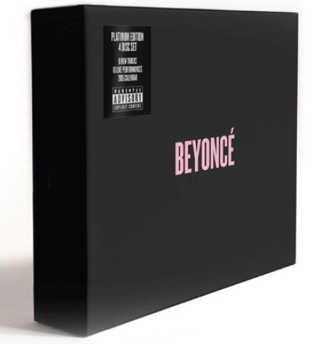 Cover for Beyoncé (CD/DVD) [Platinum edition] (2014)