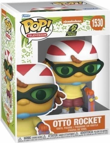 Funko Pop Nickelodeon Rewind Otto Rocket - Funko Pop Television - Produtos - Funko - 0889698757423 - 7 de maio de 2024