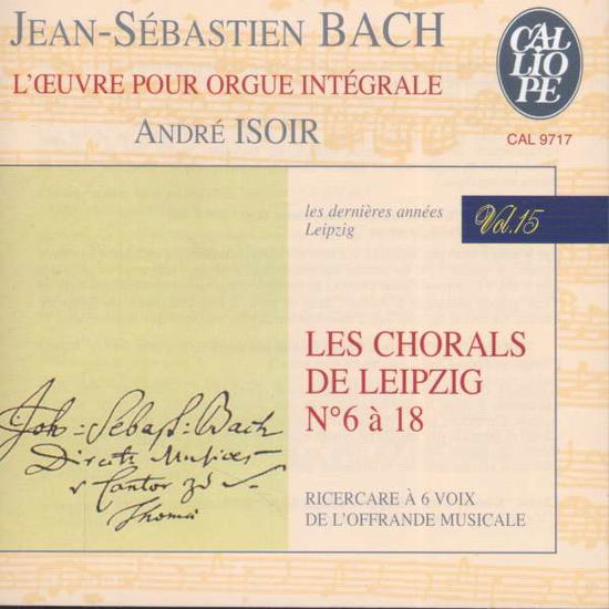 Cover for Bach Johann Sebastian · Opere X Organo Vol.15: Corali Di Li (CD) (2000)