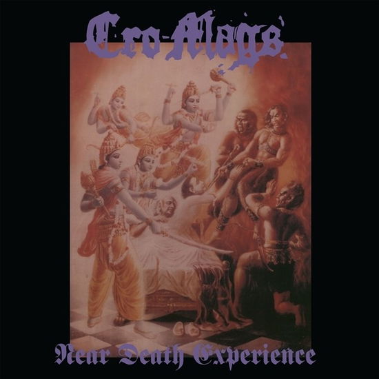 Cover for Cro-mags · Near Death Experience (Clear / Black / Purple Splatter Vinyl) (LP) (2023)