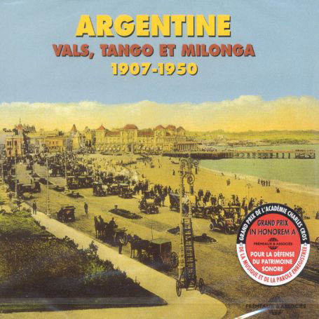 Cover for Argentine Vals,tango El Milonga 1907-1950 / Va (CD) (2003)