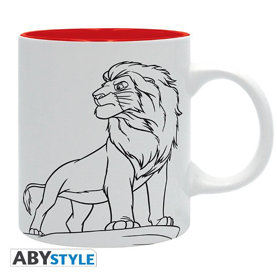 DISNEY - Mug 320 ml - The Lion King Simba - Subli - Mug - Merchandise -  - 3665361014423 - September 2, 2019