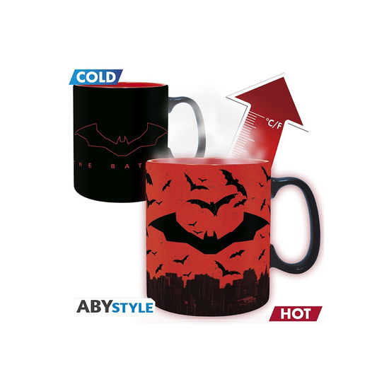 DC Comics The Batman Heat Change Mug - Dc Comics - Kirjat - ABYSSE UK - 3665361072423 - perjantai 1. maaliskuuta 2024