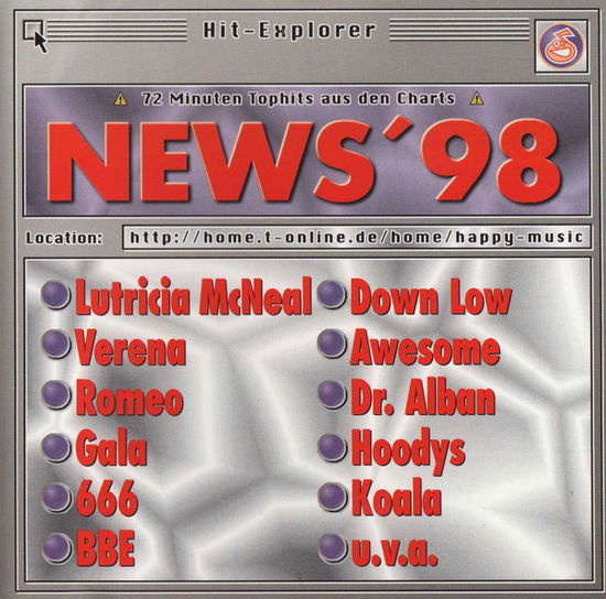 Cover for Hit-explorer · News' 98 (CD)