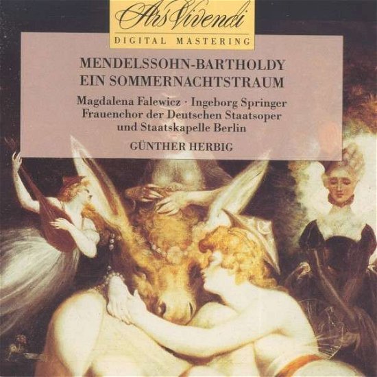 Cover for Springer Ingeborg - Falewicz Magdalena · F Mendelssohn-bartholdy - Ein Sommernach (CD)