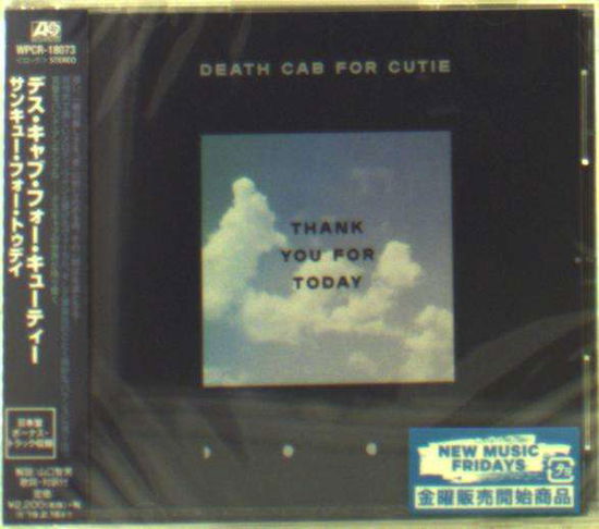 Thank You for Today - Death Cab for Cutie - Music - WARNER MUSIC JAPAN CO. - 4943674286423 - August 17, 2018