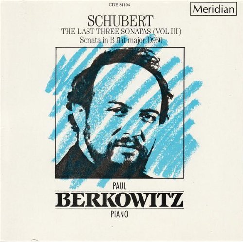 Piano Sonatas Vol3: D960 No21 B Fla - F. Schubert - Musikk - MERIDIAN - 5015959410423 - 24. september 2009