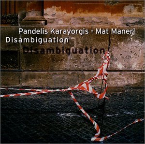 Disambiguation - Pandelis Karayorgis - Musik - LEO RECORDS - 5024792033423 - 7. März 2002