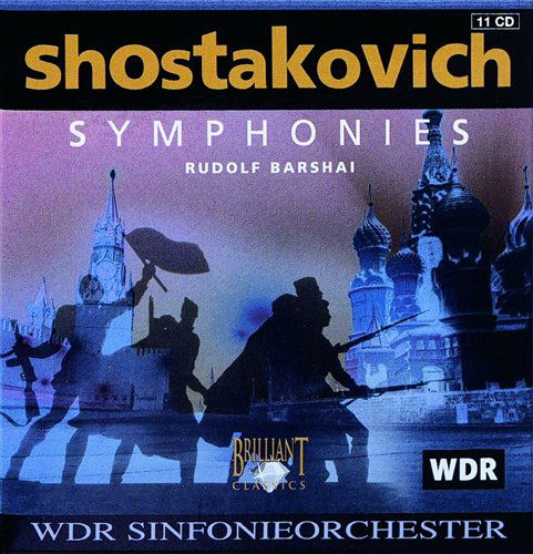 Shostakovich / Symphonies - Wdr So / Barshai - Muziek - BRILLIANT CLASSICS - 5029365632423 - 25 februari 2002