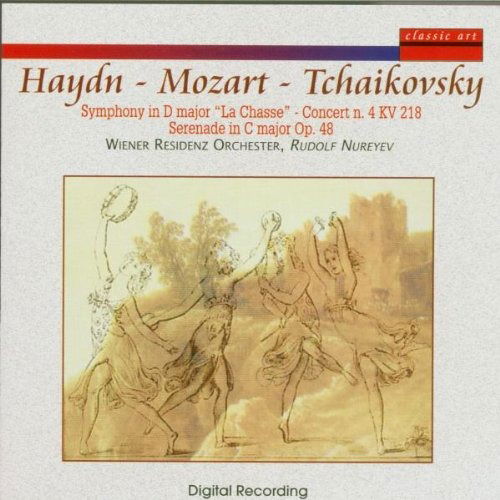 Cover for Wiener Residenz Orchester / Nureyev Rudolf · Symphony in D Major ''la Chasse'' / Violin Concerto in D Major No. 4 Kv 218 / S (CD) (1999)