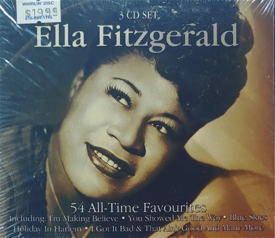 Ella Fitzgerald-54 All Time Favourites - Ella Fitzgerald - Musik -  - 5033606303423 - 