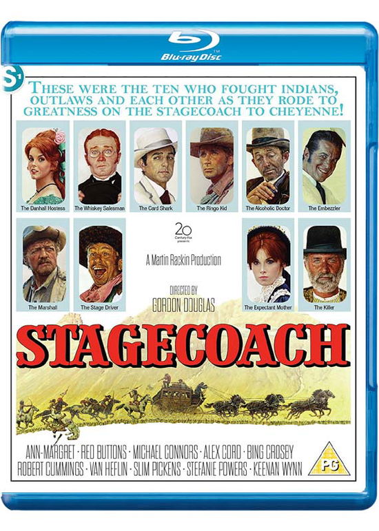 Cover for Stagecoach Bluray · Stagecoach (1939) (Blu-Ray) (2017)