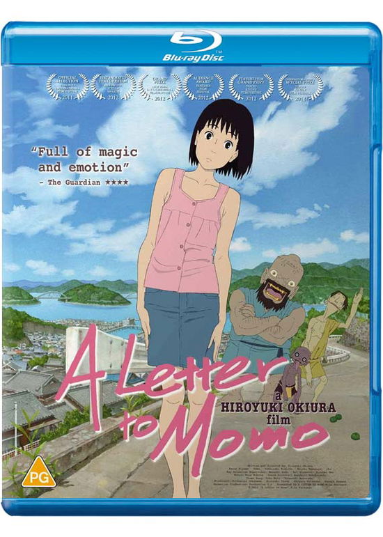 A Letter To Momo - A Letter to Momo   Standard Edition Bluray - Películas - Anime Ltd - 5037899079423 - 2 de noviembre de 2020