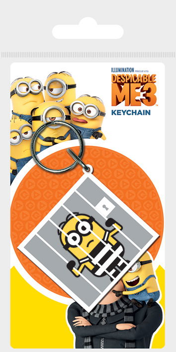 Minions: Despicable Me 3 - Minion Prision -Rubber Keychain- (Portachiavi Gomma) - Despicable Me 3 - Gadżety - PYRAMID - 5050293386423 - 