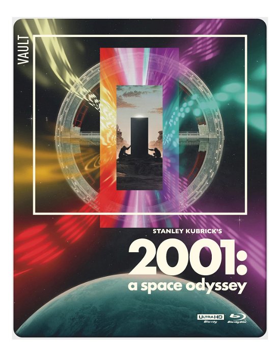 2001 A Space Odyssey - The Film Vault Limited Edition Steelbook - Stanley Kubrick - Filme - Warner Bros - 5051892249423 - 8. Juli 2024
