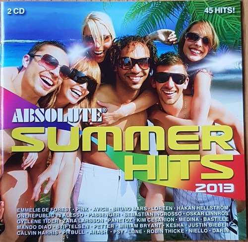 Cover for Absolute Summer Hits 2013 (CD) (2013)