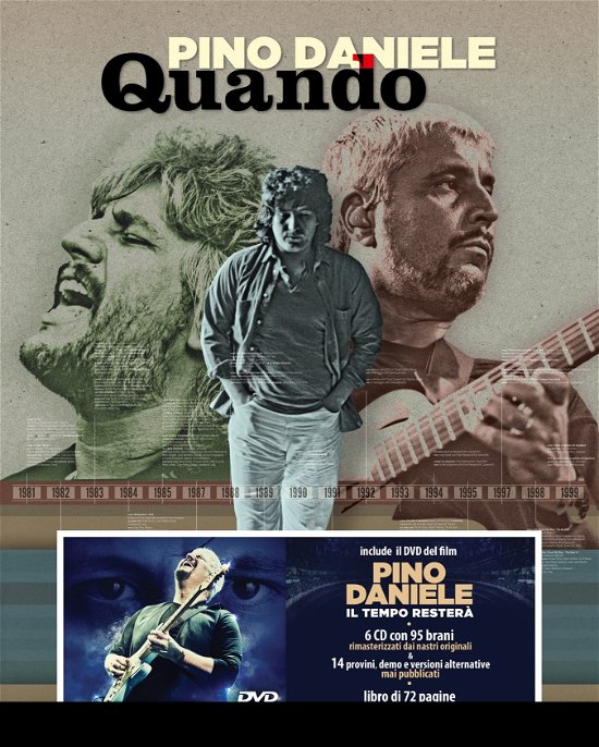 Cover for Daniele Pino · Quando (Box 6Cd+Dvd) (CD) (2017)