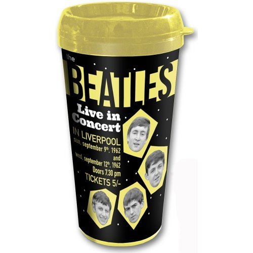The Beatles Travel Mug: 1962 Live in Concert (Plastic Body) - The Beatles - Merchandise - Apple Corps - Accessories - 5055295332423 - 3. juni 2013