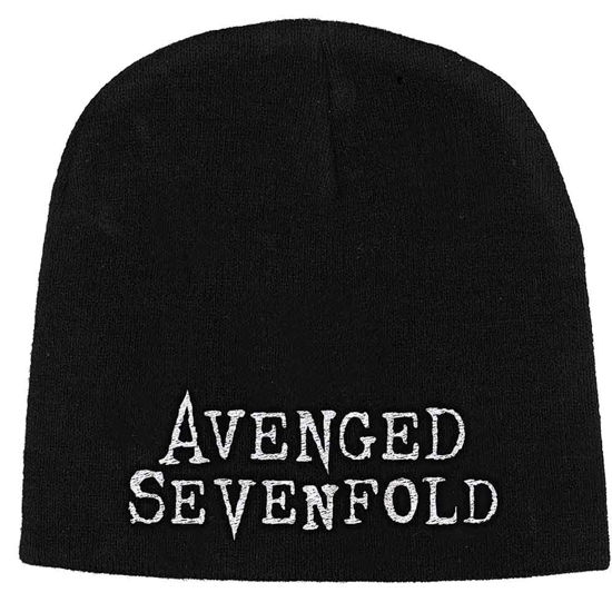 Cover for Avenged Sevenfold · Avenged Sevenfold Unisex Beanie Hat: Logo (Klær) [Black - Unisex edition] (2019)