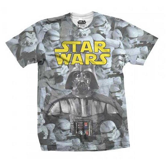 Star Wars Unisex Sublimation T-Shirt: Imperial Photo Montage - Star Wars - Produtos - Bravado - 5055979944423 - 