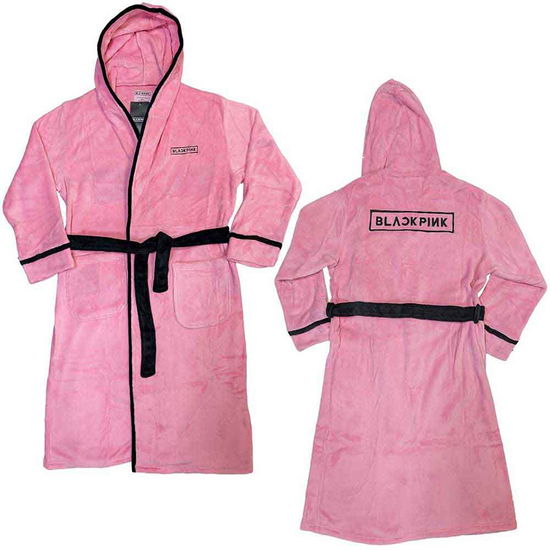 Cover for BlackPink · BlackPink Unisex Bathrobe: Logo (Small - Medium) (CLOTHES) [size M] [Pink - Unisex edition]