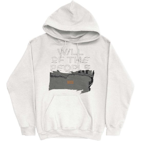 Muse Unisex Pullover Hoodie: Will Of The People - Muse - Merchandise -  - 5056561063423 - 